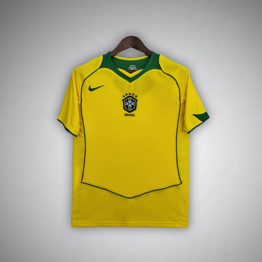 Brazil - Retro Home Shirt 2004