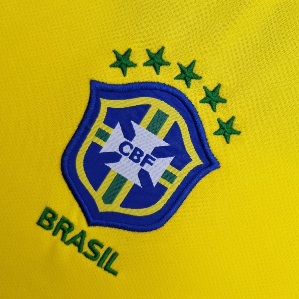 Brazil - Retro Home Shirt 2004